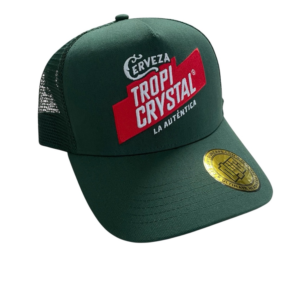 Tropi Crystal Cerveza Green Hat